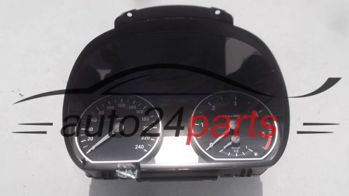 ZESPÓŁ WSKAŹNIKÓW ZEGARY PRĘDKOŚCIOMIERZ LICZNIK BMW E81 E87 2.0 DIESEL JOHNSON CONTROLS 102495285, 1024952-85, 9 166 821-02, 916682102, IK916682102H