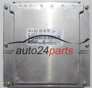 MOTORSTEUERGERÄT ECU STEUERGERÄT  MERCEDES ML 270 CDI BOSCH 0 281 011 408, 0281011408, A 612 153 63 79, A6121536379, C42.14 