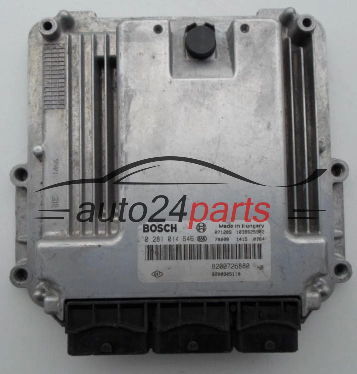 RENAULT LAGUNA 2.0 DCI BOSCH 0 281 014 646,  8200905110