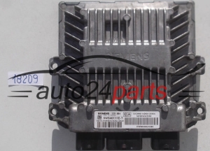 KOMPUTER STEROWNIK SILNIKA CITROEN PEUGEOT  1.4 HDI SIEMENS 5WS40111E-T, 5WS40111ET, SW 9654925380, HW 9648624280, SID804 - 12692, 18209, 367, 682