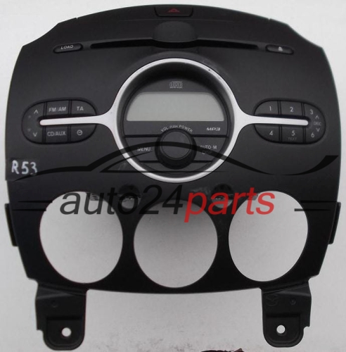 RADIO CD MP3 SANYO MAZDA 2 DF74 66 9R0 / DF74669R0 / 14797613 / DF74 66 ARO / DF7466ARO / 14797629 / 0 651 66 4H0 / 0651664H0 - R53  
