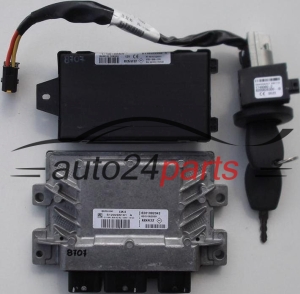 KOMPUTER STEROWNIK SILNIKA RENAULT, DACIA, S120205101 A, S120205101A, 8201082042, SIM32 -