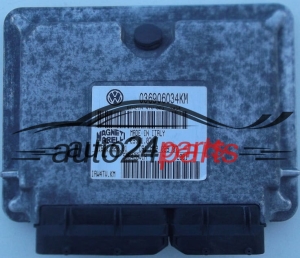 MOTORSTEUERGERÄT ECU STEUERGERAT SKODA FABIA 1.4 MAGNETI MARELLI IAW4TV.KM, IAW4TVKM, 036 906 034 KM, 036906034KM, 61601.320.01, 6160132001