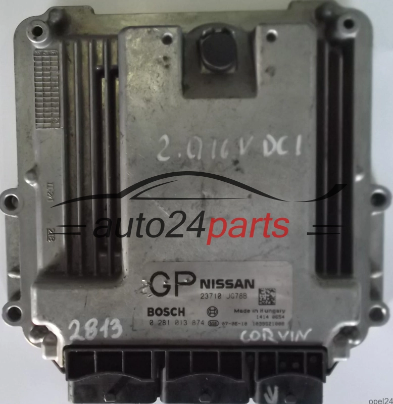 calculateur moteur pour nissan x-trial 2.0 dci