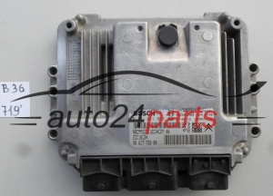  CITROEN PEUGEOT 1.6 HDI BOSCH 0 281 011 863, 0281011863, 96 617 733 80, 9661773380, 9653958980, EDC16C34 