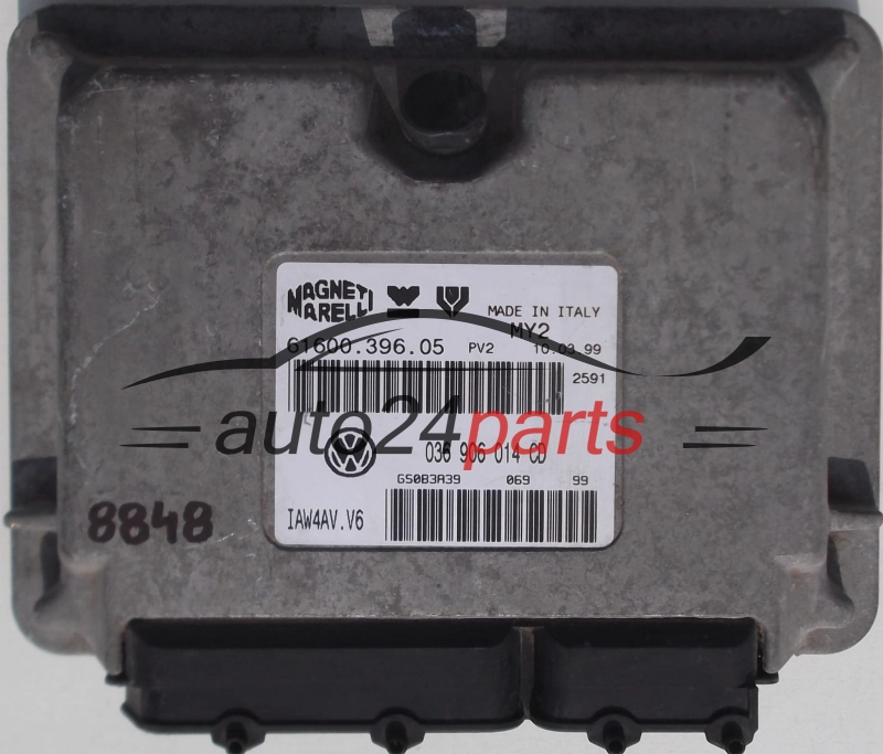 KOMPUTER STEROWNIK SILNIKA VW VOLKSWAGEN LUPO POLO 1.4 16V AHW IAW4AV.V6, IAW4AVV6, 036 906 014 CD, 036906014CD, 61600.396.05