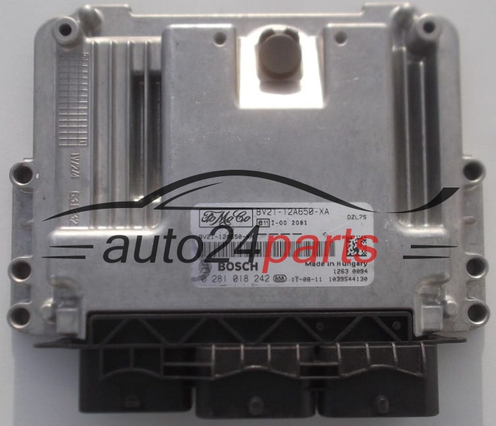 ECU CENTRALITA DE MOTOR  FORD 1.6 TDCI BOSCH 0 281 018 242,  BV21-12A650-XA