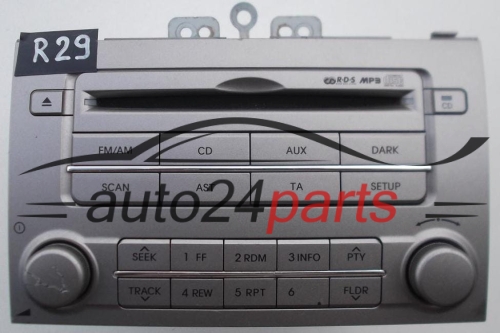 RADIO CD / MP3 HYUNDAI 96100-1J211 / 961001J211 / PA710P8E - R29, R56, R64