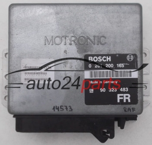 MOTORSTEUERGERÄT ECU STEUERGERAT OPEL OMEGA BOSCH 0 261 200 165, 0261200165, GM 90 323 483 FR, 90323483FR