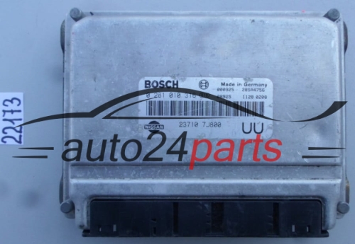 KOMPUTER STEROWNIK SILNIKA NISSAN PRIMERA 2.0 TDI BOSCH 0 281 010 316, 0281010316, 23710 7J800 UU, 237107J800, 28SA4756 