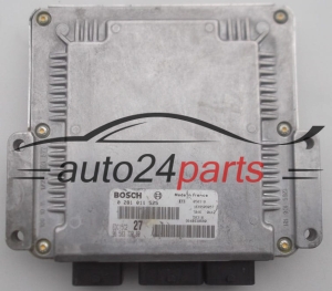 MOTORSTEUERGERÄT ECU STEUERGERÄT PEUGEOT 206 2.0 HDI BOSCH 0 281 011 525, 0281011525, 96 583 730 80, 9658373080
