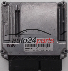 MOTORSTEUERGERÄT ECU STEUERGERÄT  MERCEDES VITO VIANO 2.2 CDI BOSCH 0 281 013 452, 0281013452, A 646 150 26 78, A6461502678 