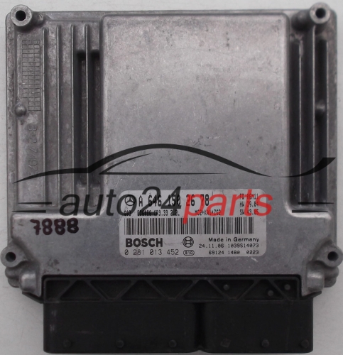 MOTORSTEUERGERÄT ECU STEUERGERÄT  MERCEDES VITO VIANO 2.2 CDI BOSCH 0 281 013 452,  A 646 150 26 78