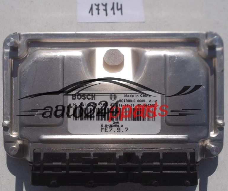MOTORSTEUERGERÄT ECU STEUERGERAT DAIHATSU SIRION 1.3 BOSCH 0 261 B08 388, 0261B08388, MOTRONIC ME7.9.7