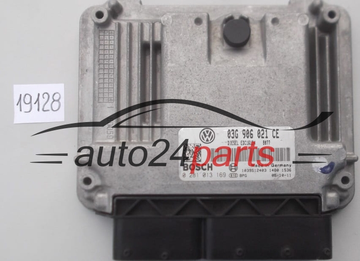 Motorsteuergerät  VOLKSWAGEN 0281013169 03G906021CE EDC16U34