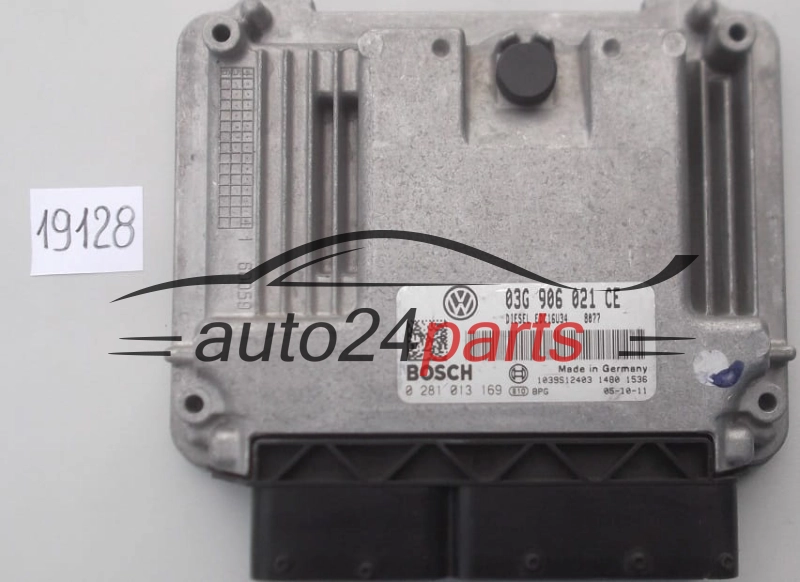 KOMPUTER STERIOWNIK SILNIKA VOLKSWAGEN 0281013169 03G906021CE EDC16U34