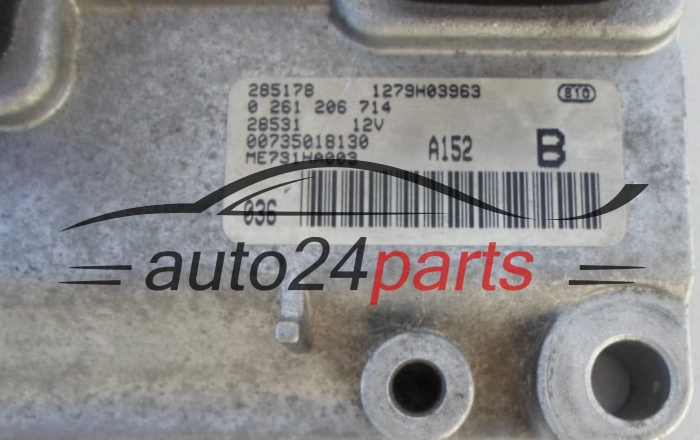 Centralita de motor Alfa Romeo 0261206714 00468153620 ME731HA003 1279H03577