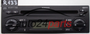 RADIO MMR CD-G NISSAN MICRA 7 645 389 318 / 7645389318 / BP5389 6 2403447 / 28 185 BC411 / 28185BC411 / ZH-D912 / ZHD912 - R133, R96