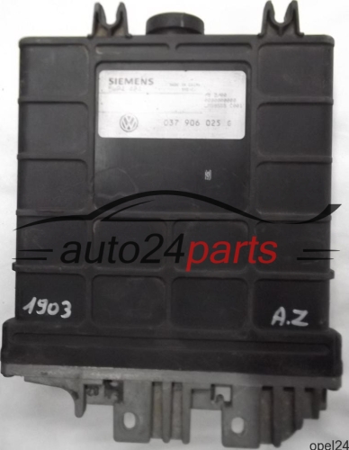 MOTORSTEUERGERÄT ECU STEUERGERÄT VW VOLKSWAGEN GOLF PASSAT 2.0 037906025G, 037 906 025 G, SIEMENS 5WP4404, 5WP4 404