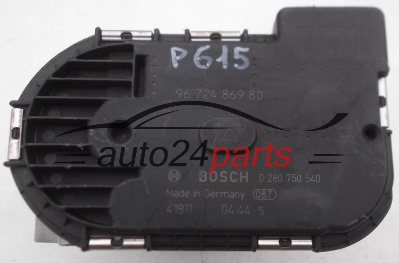 PRZEPUSTNICA POWIETRZA CITROEN PEUGEOT BOSCH 0 280 750 540, 0280750540, 96 724 869 80, 9672486980