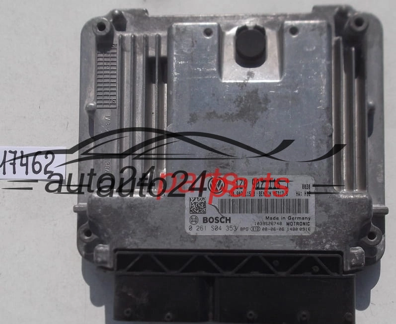 KOMPUTER STEROWNIK SILNIKA SKODA OKTAVIA 1.8 TFSI BOSCH 0 261 S04 353,  1Z0 907 115 J,  1Z0 907 115 B,  MED17.5