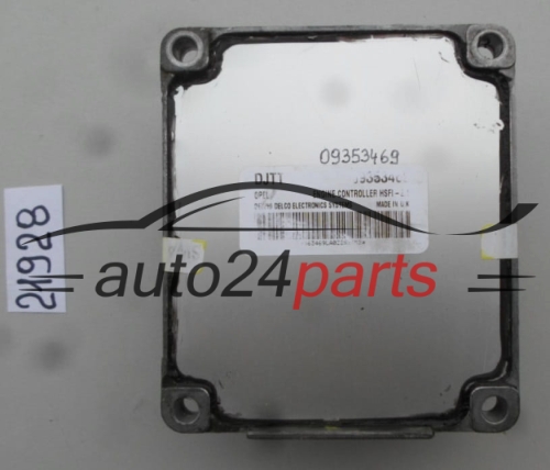 KOMPUTER STEROWNIK SILNIKA OPEL ASTRA CORSA VECTRA ZAFIRA DELPHI DELCO 09353469 DJTT, 09353469DJTT, HSFI-2.1 