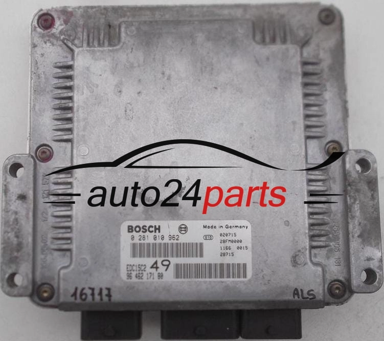 CALCULATEUR MOTEUR CITROEN XSARA II 2.0, BOSCH 0 281 010 962