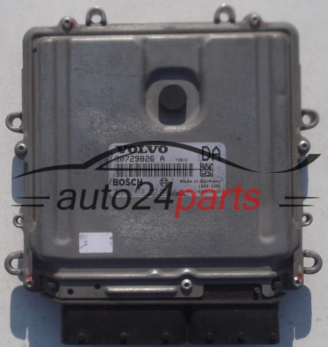 MOTORSTEUERGERÄT ECU STEUERGERÄ VOLVO 2.4 TDI BOSCH 0 281 012 103,  30729826 A