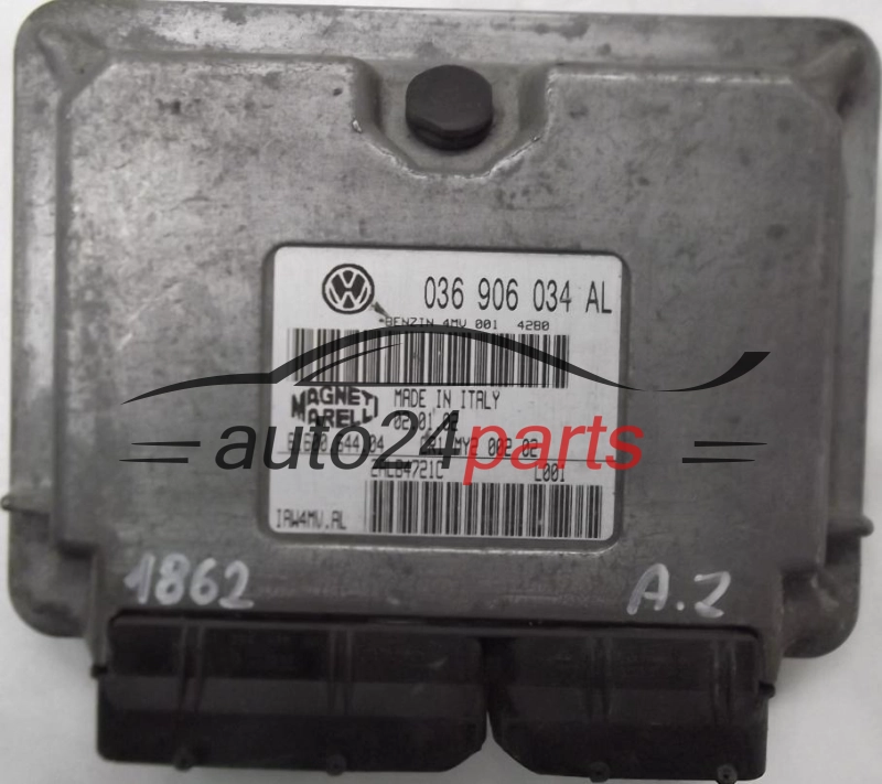 KOMPUTER STEROWNIK SILNIKA SEAT IBIZA 1.4 BBY 036906034AL, 61600.644.04 IAW4MV.AL