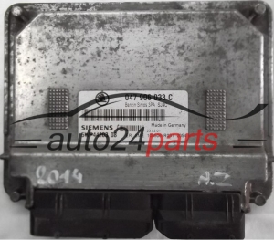 ECU CENTRALITA DE MOTOR SKODA FABIA 1.4 047906033C, SIEMENS 5WP44203