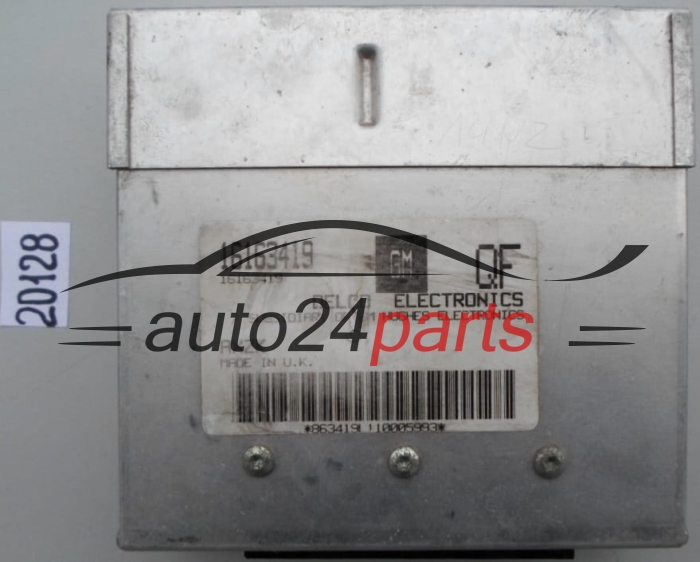 KOMPUTER STEROWNIK SILNIKA OPEL CORSA ASTRA DELCO 16163419 AXZK QF