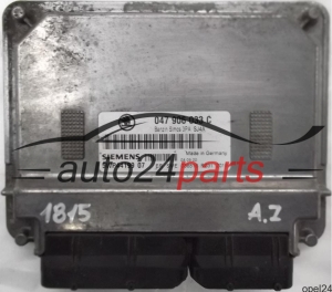 MOTORSTEUERGERÄT ECU STEUERGERÄT SKODA FABIA 1.4 047906033C, SIEMENS 5WP44199