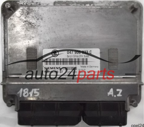 MOTORSTEUERGERÄT ECU STEUERGERÄT SKODA FABIA 1.4 047906033C, SIEMENS 5WP44199