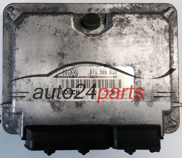ECU CENTRALITA DE MOTOR VW VOLKSWAGEN GOLF 2.3 071 906 018, 071906018, BOSCH 0 261 204 753, 0261204753, BENZIN V07 26SA5672