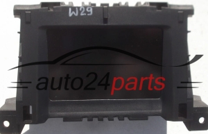 WYŚWIETLACZ RADIA CIEKŁOKRYSTALICZNY OPEL ZAFIRA B GM 13 301 077 UA, 13301077UA, 13301077, 1938793 - W29, W30, W31, W32, W33