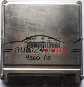 CALCULATEUR MOTEUR BMW E39 530D BOSCH 0281001830, 0 281 001 830, 7785116, 7 785 116