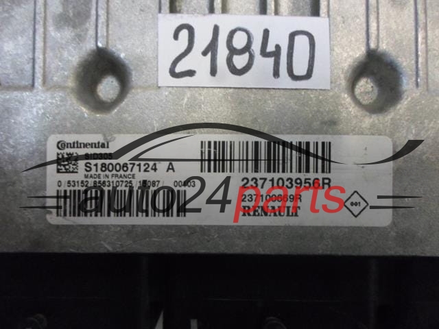 CENTRALITA DE MOTOR RENAULT SCENIC 1.5 DCI S180067124 A, S180067124A, 237103956R, SID305