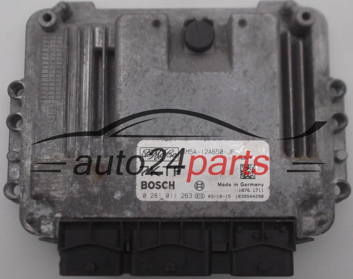 ECU CENTRALITA DE MOTOR  FORD FOCUS C-MAX 1.6 TDCI BOSCH 0 281 011 263, FoMoCo 3M5A-12A650-JF
