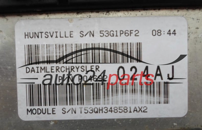 CALCULATEUR MOTEUR JEEP GRAND CHEROKEE 6.1 P04692024AJ