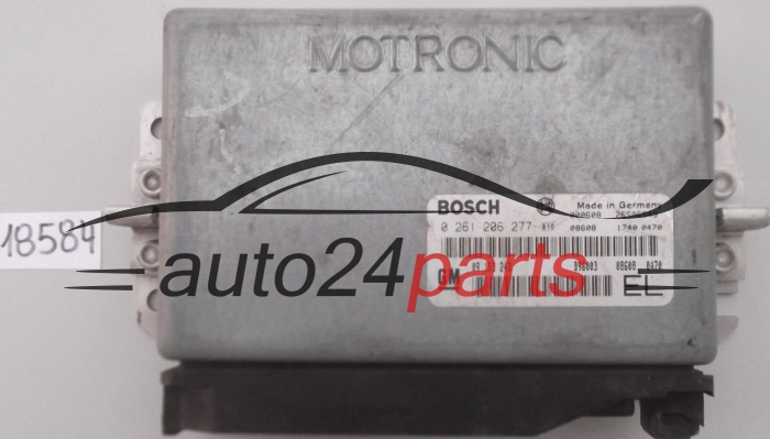 KOMPUTER STEROWNIK SILNIKA OPEL VECTRA B 2.5 V6, BOSCH 0 261 206 277, 0261206277, 09 153 243 EL