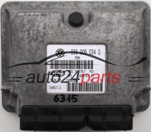 KOMPUTER STEROWNIK SILNIKA SEAT LEON VW POLO 1.4 AUA 1.6 036 906 034 G, 036906034G, 61600.471.07, 6160047107, IAW4LV.U, IAW4LVU - 6315