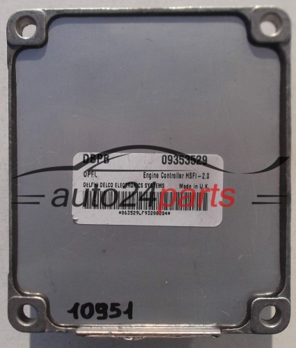 CENTRALITA DE MOTOR OPEL CHEVROLET HOLDEN VAUXHALL VECTRA B 1.6 Y16XE 09353529 DBPB 9353529, 9388990, 6237130, 62 37 130