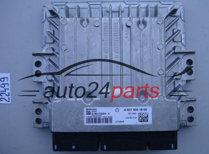 KOMPUTER STEROWNIK SILNIKA MERCEDES W246 S180170004 A, S180170004A, A 607 900 18 00, A6079001800, SID307