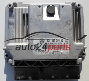 CALCULATEUR MOTEUR AUDI VOLKSWAGEN 2.0 DTI BOSCH 0 281 017 947, 0281017947, 03L 907 309 AD, 03L907309AD, EDC17C46 