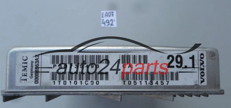 VOLVO S80, 00008863A2, P30735493, 1T0101C00, T05170953, CA 29.1 