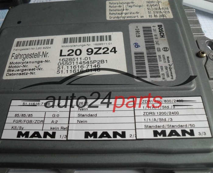 KOMPUTER STEROWNIK SILNIKA MAN BOSCH 0 281 010 347