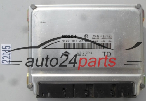  NISSAN TERRANO II, BOSCH 0 281 011 264, 0281011264, 23710-7F481, 237107F481