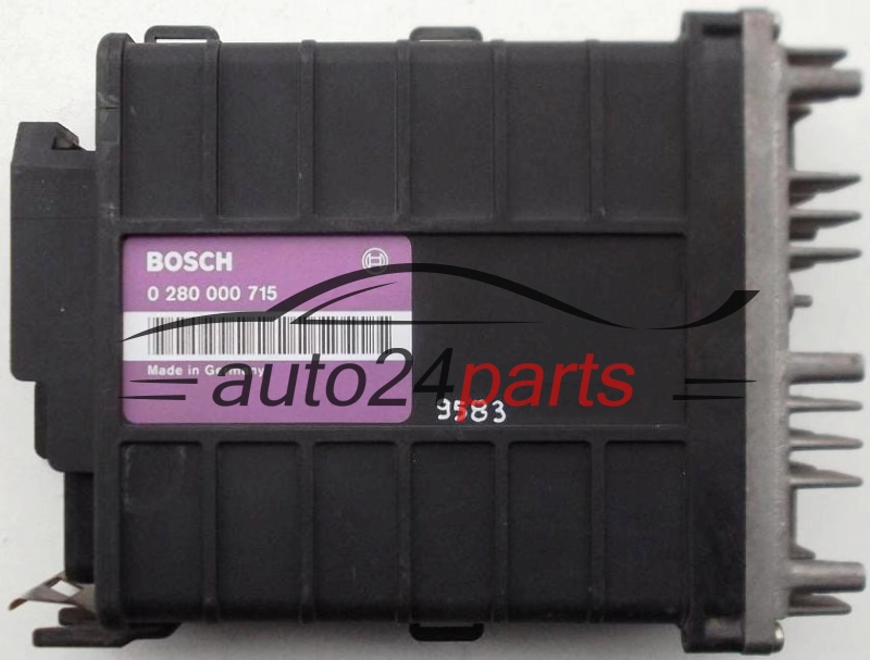 KOMPUTER STEROWNIK SILNIKA LANCIA, FIAT UNO 1.1, BOSCH 0 280 000 715, 0280000715 