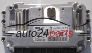 MOTORSTEUERGERÄT ECU STEUERGERÄT CITROEN C4 1.6 BOSCH 0 261 201 609, 0261201609, 96 633 945 80, 9663394580, 9652552380, ME7.4.5 