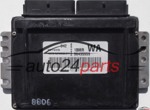 ECU CENTRALITA DE MOTOR CHEVROLET AVEO KALOS 1.2, 96435559 WA, 1BMR, 5WY1E07D D42 